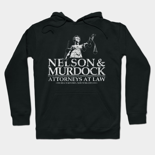 Nelson & Murdock Attorneys At Law (Variant) Hoodie by huckblade